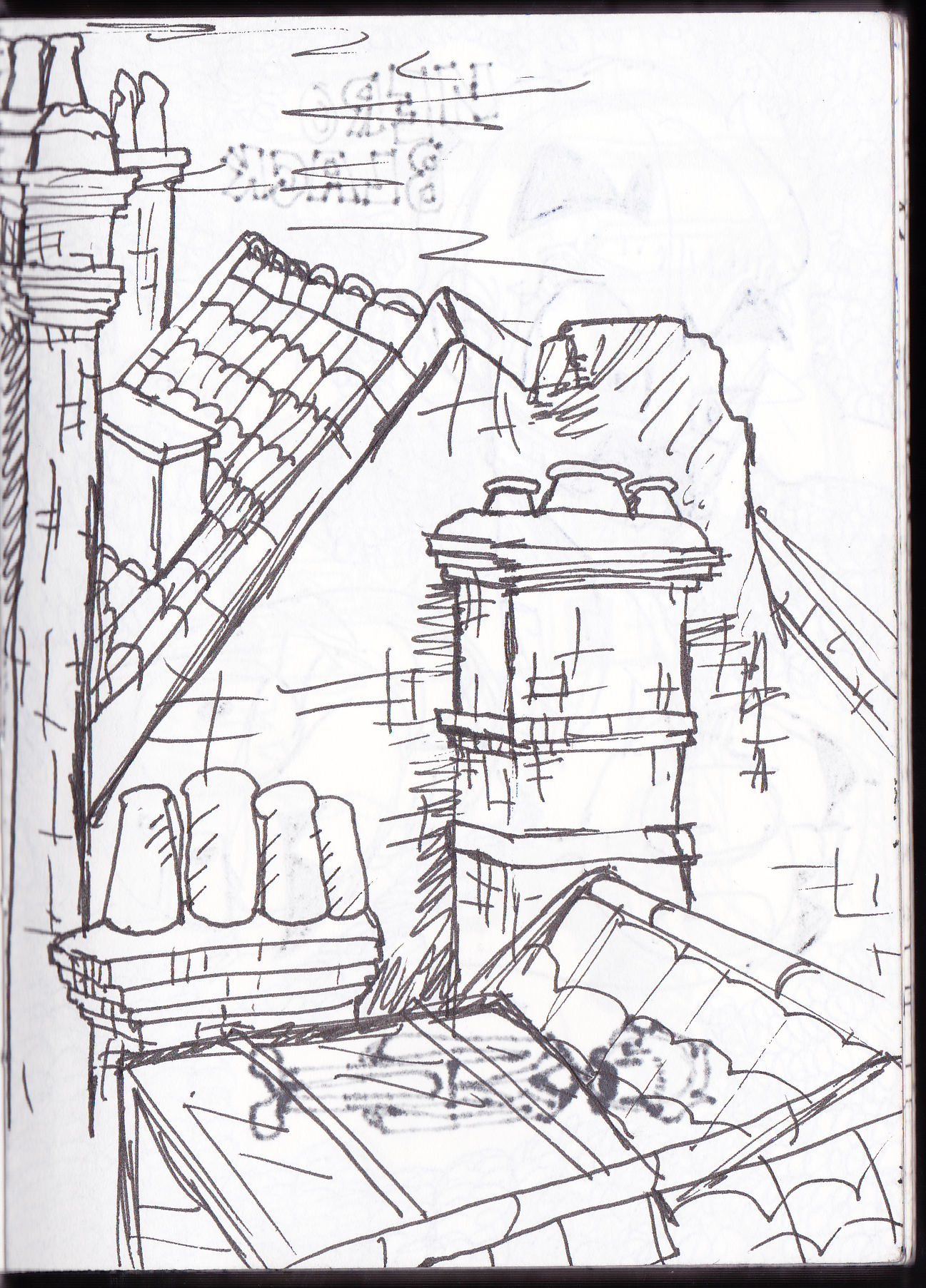 5 minuete rooftop sketch