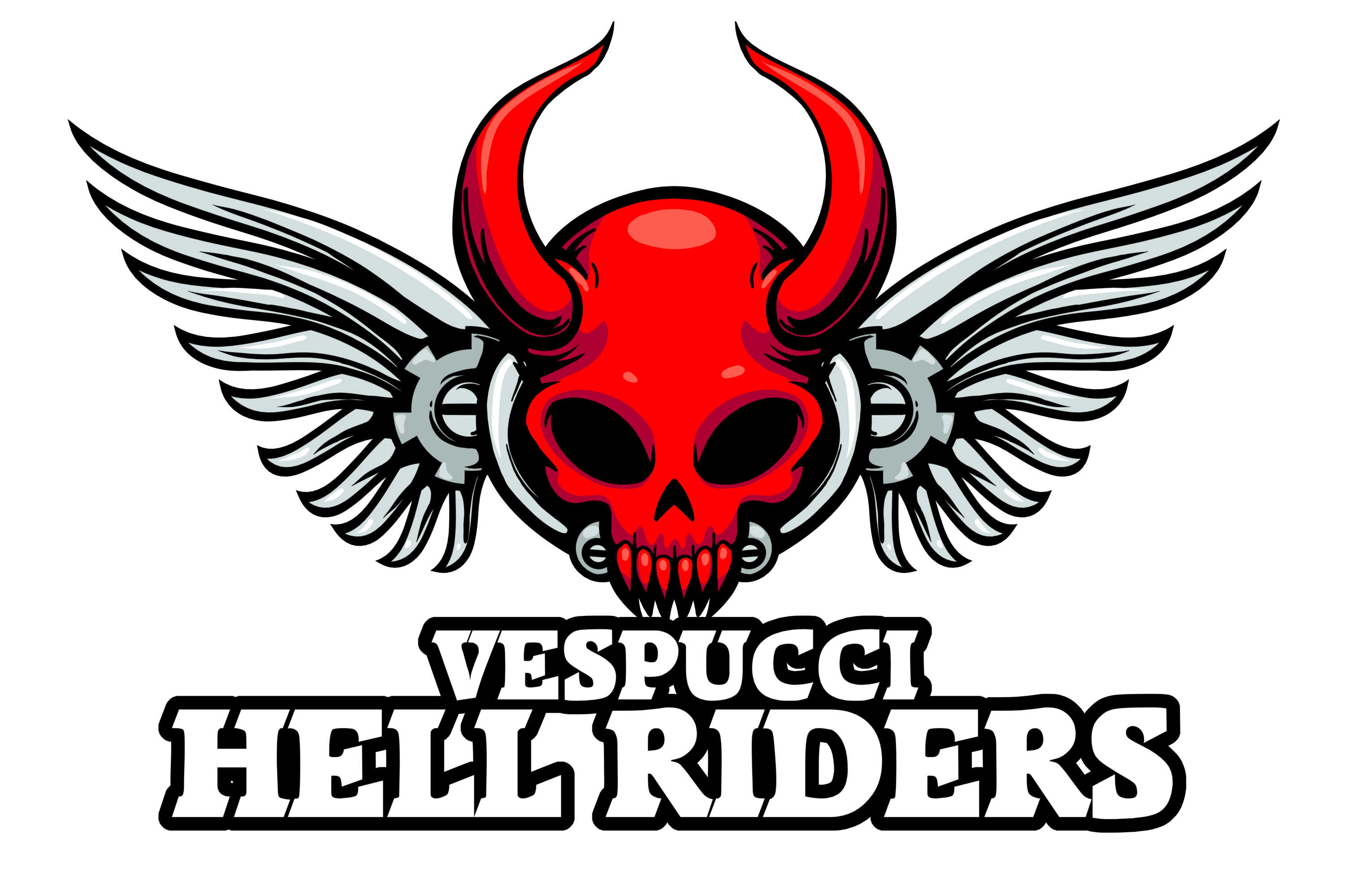 The Vespucci Hell Riders Logo